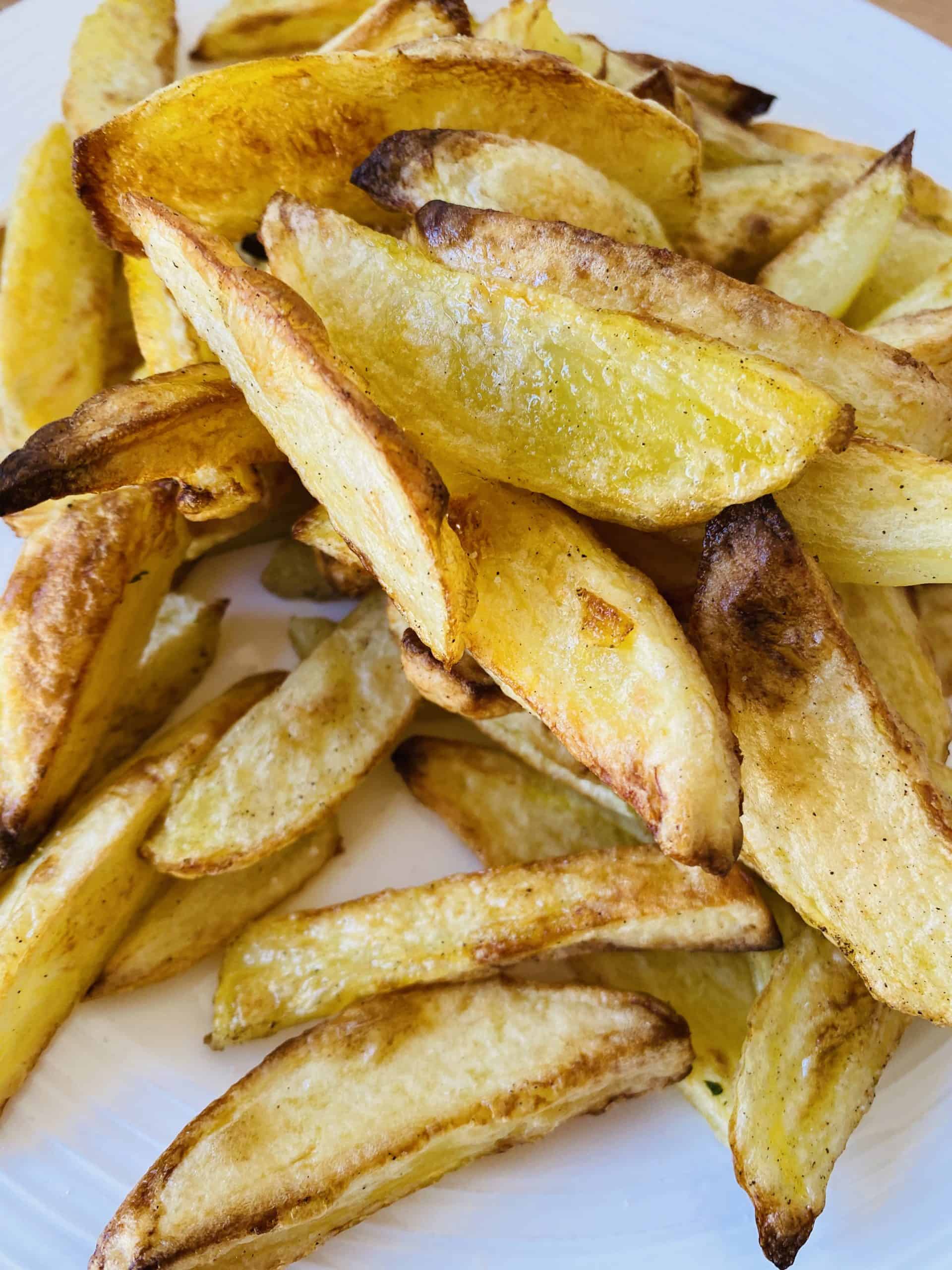 Crispy Oven Baked Potato Chips Mrsfoodiemumma