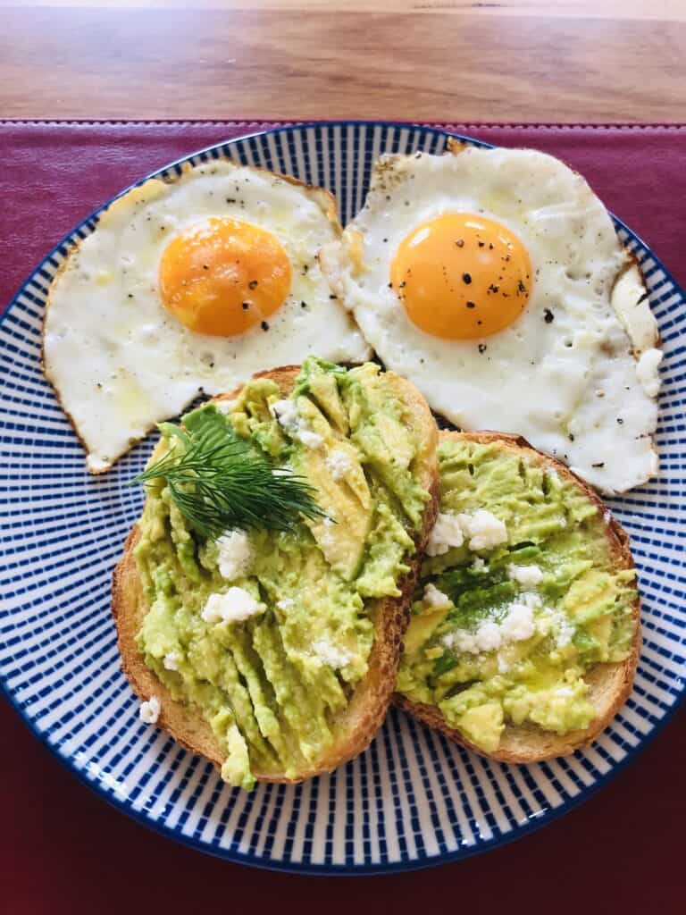 Smashed Avocado with Creamy Feta - Mrsfoodiemumma