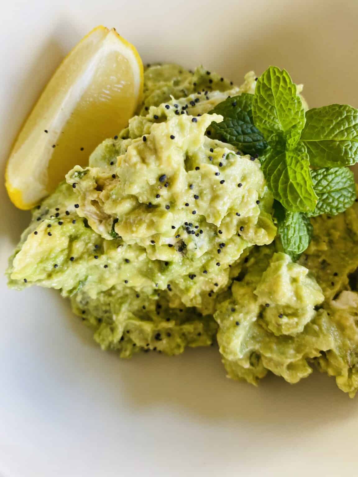 Smashed Avocado With Creamy Feta - Mrsfoodiemumma