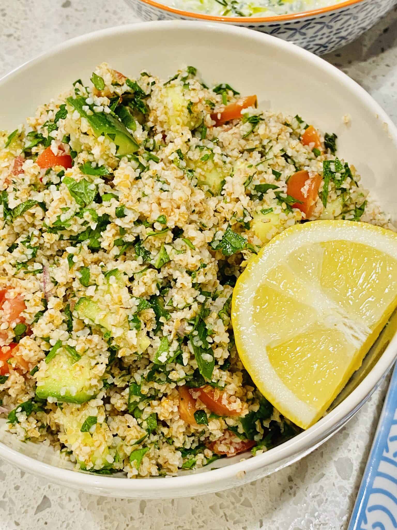 Easy Tabouli Salad recipe (Tabbouleh) Mrsfoodiemumma