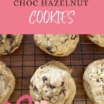 Chocolate hazelnut cookies